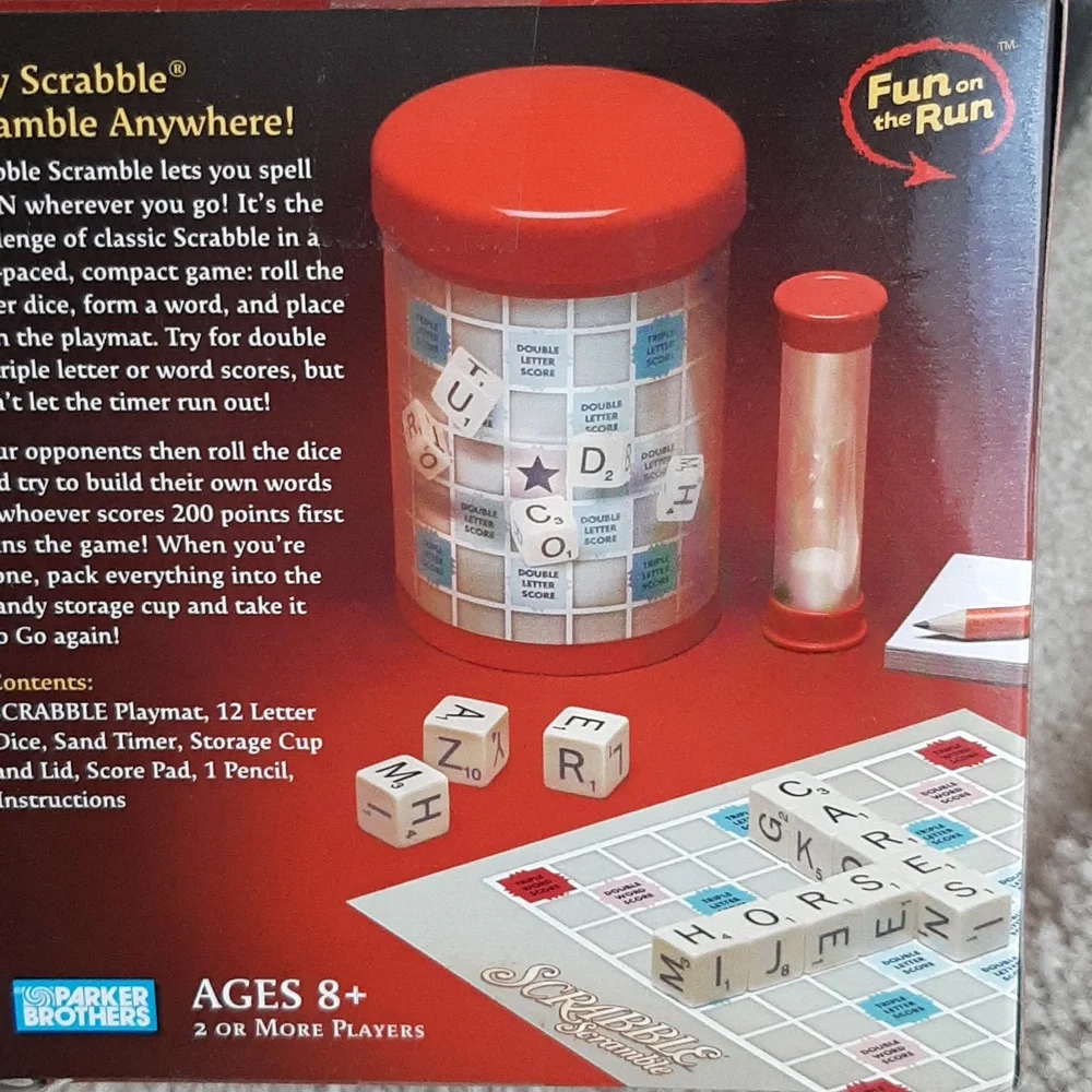 Hasbro nib scrabble